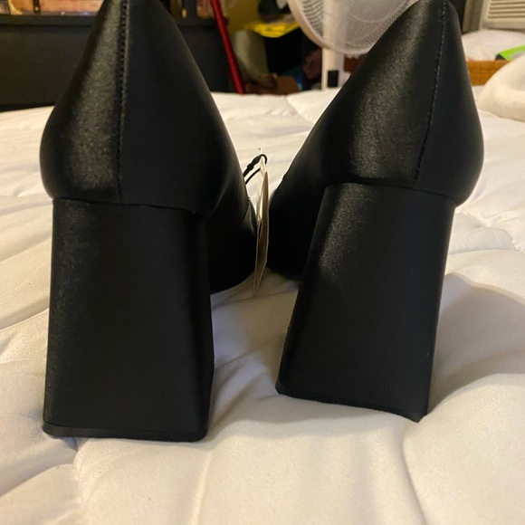 ZARA SHOES NEW WITH TAGS SQUARE HEEL - Picture 4 of 12